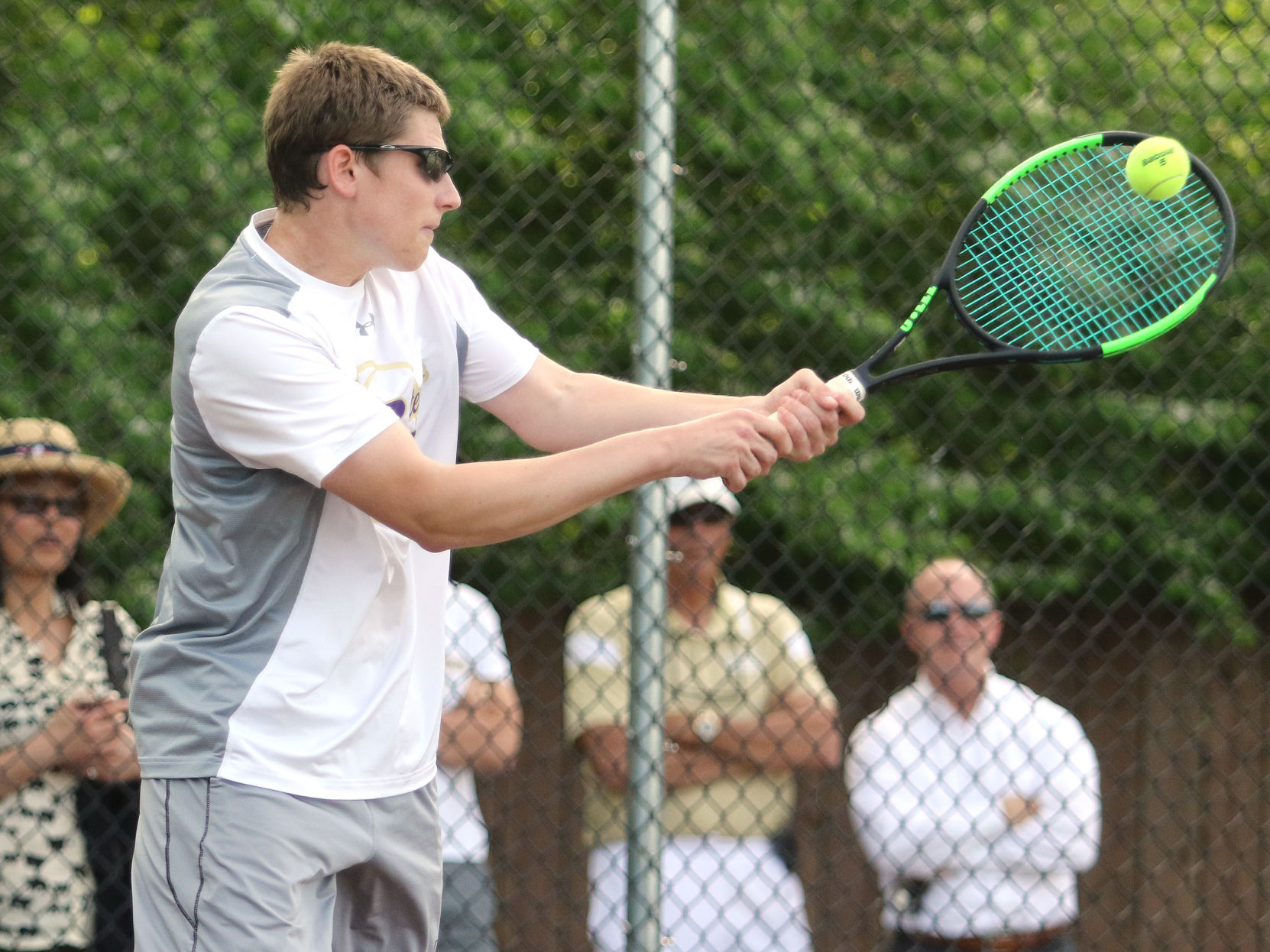 Ladue vs. CBC tennis